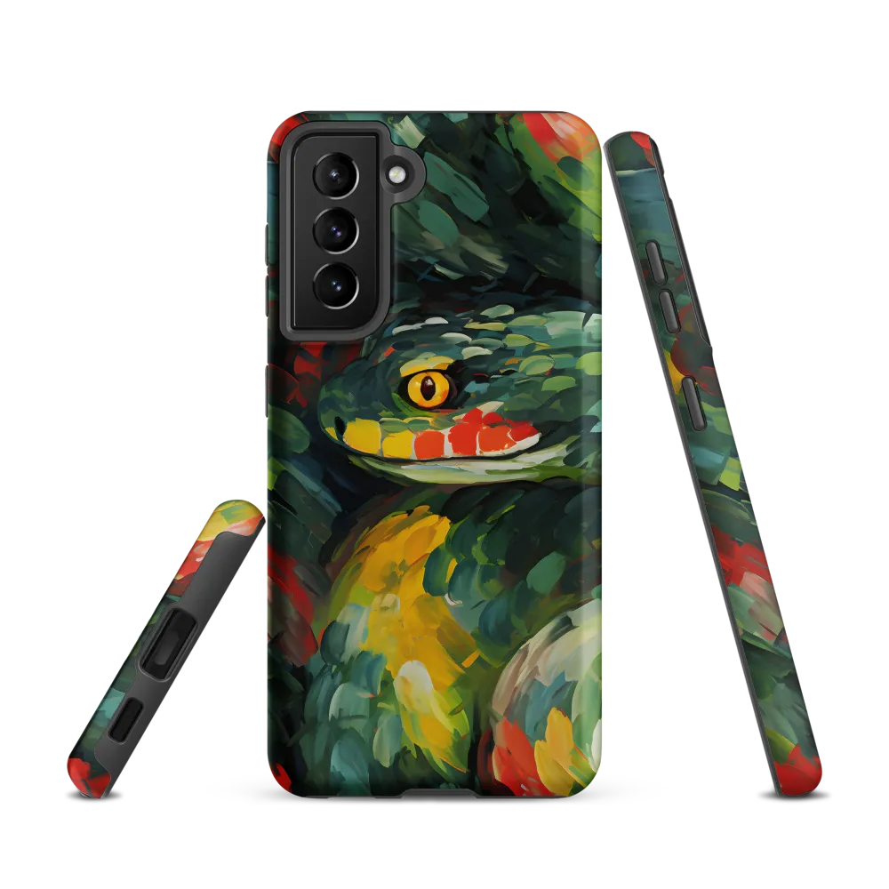 Enigmatic Coils | Phone Case |  S21 | Tough Case | Matte