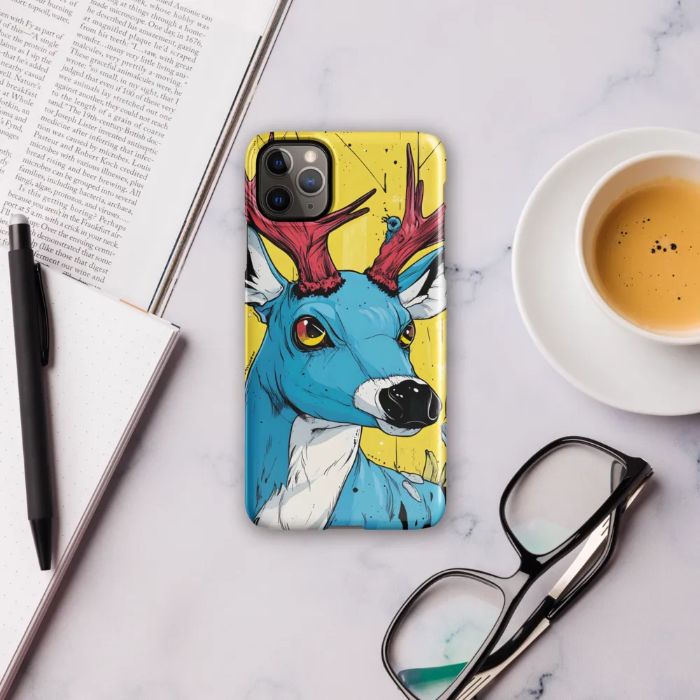 Vivid Antlers: A Modern Take on Nature | Phone Case |  11 Pro Max | Snap Case | Glossy