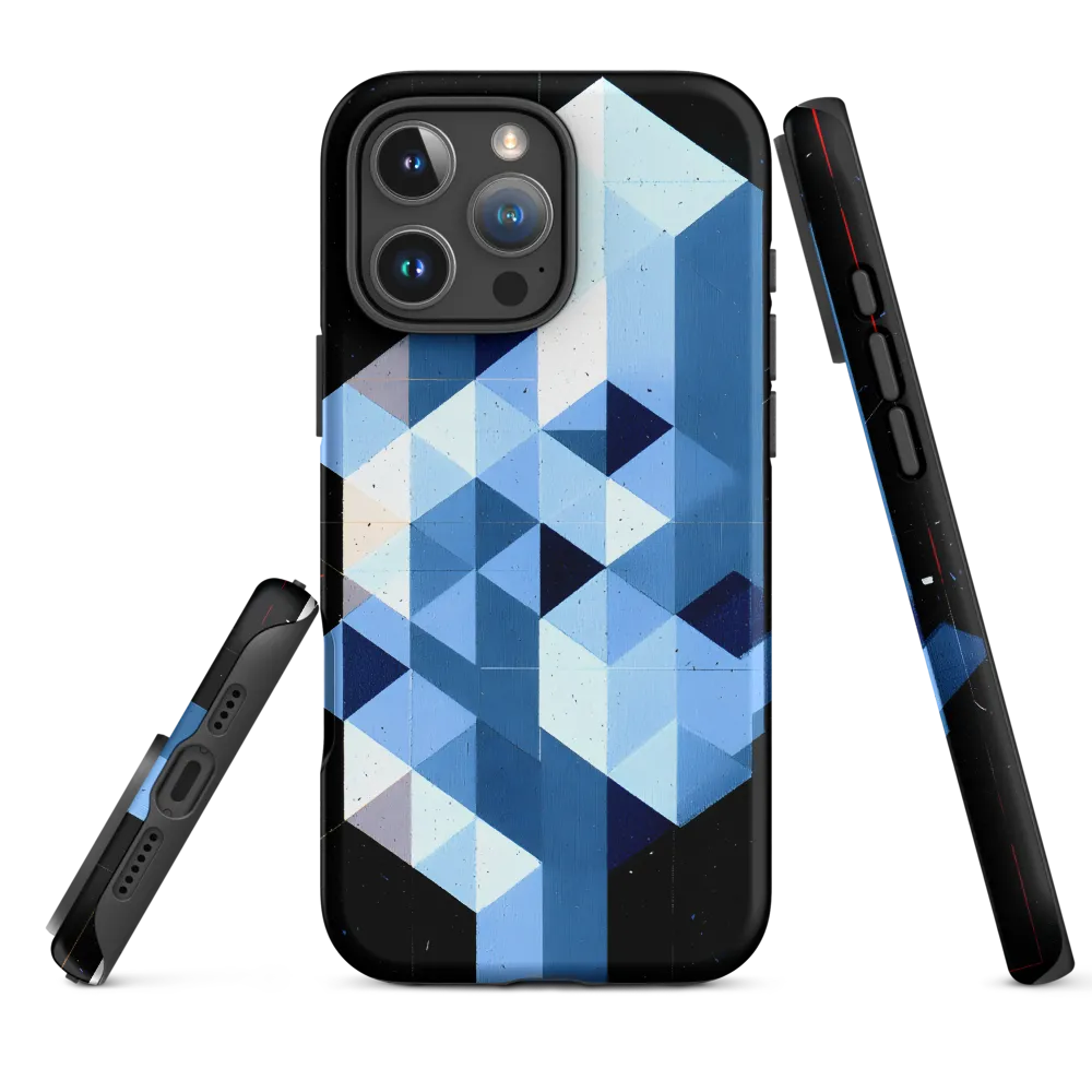 Blueprint of Depth | Phone Case |  16 Pro Max | Tough Case | Matte