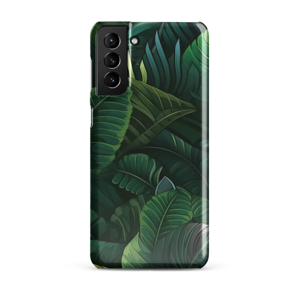 Lush Canopy: A Tropical Foliage Study