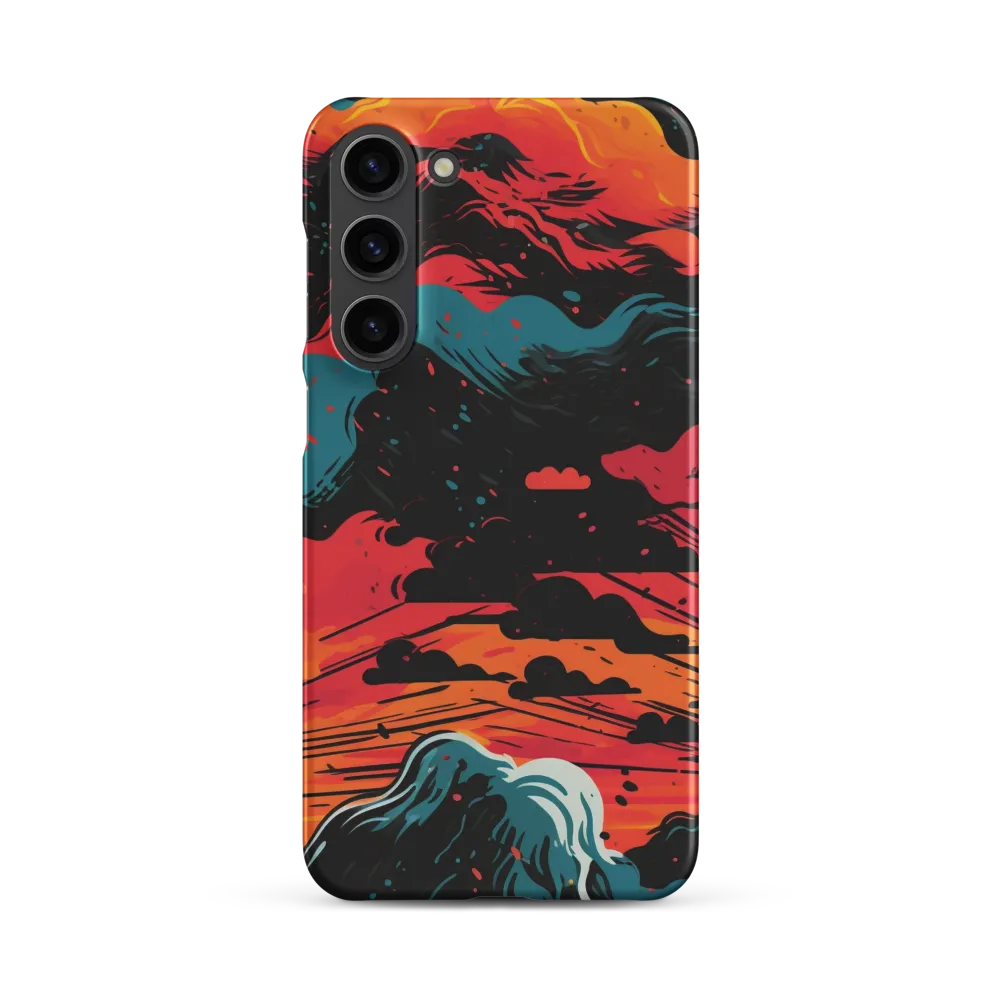 Ethereal Twilight: A Dramatic Landscape in Motion