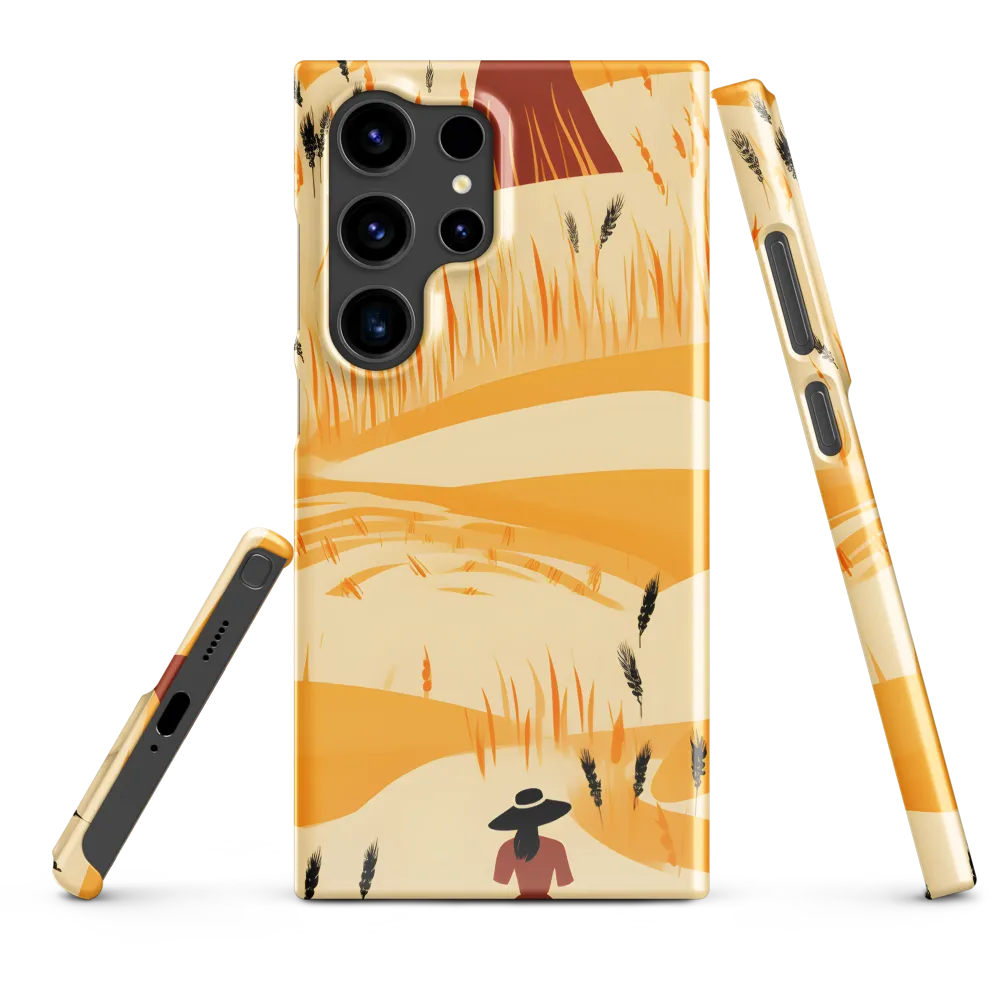 Embracing the Fields: A Floral Journey | Phone Case