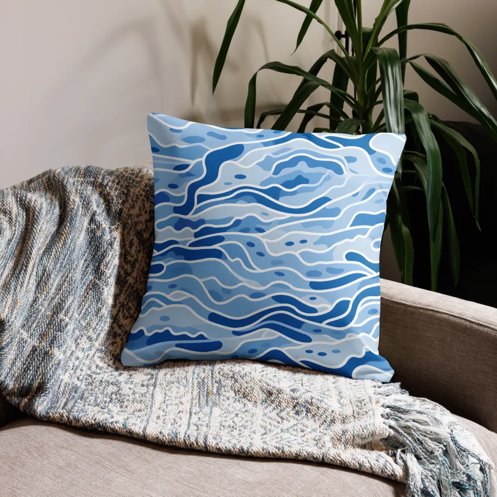 Fluid Harmony | Pillow & Pillow Case | Multiple Sizes