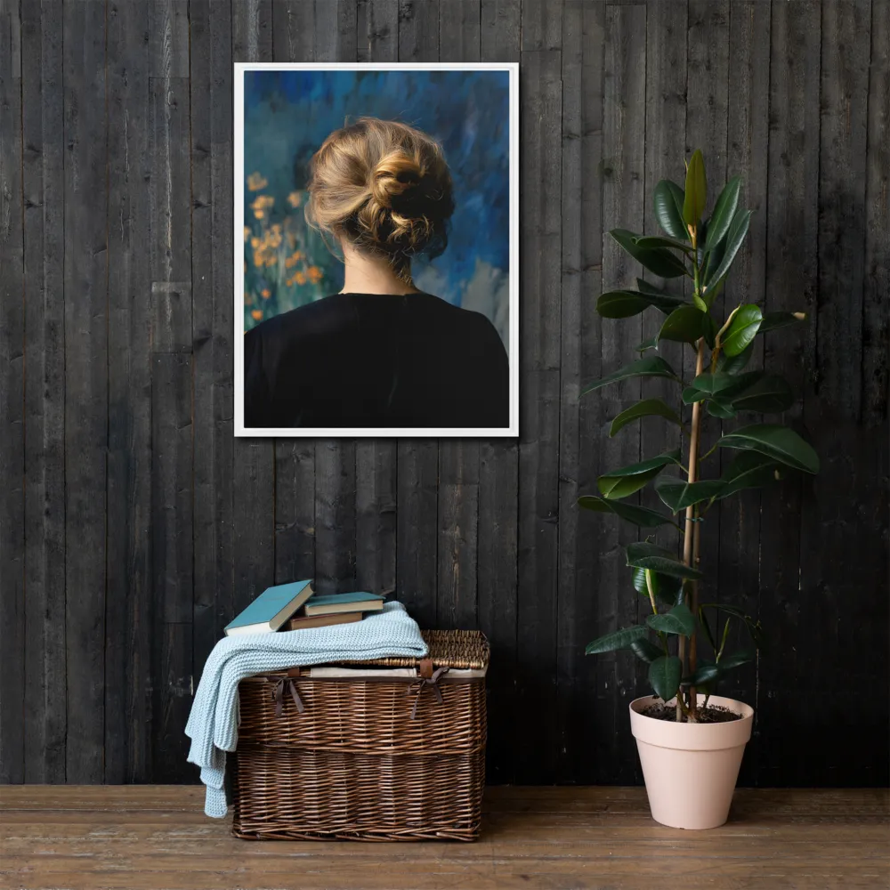 Whispers of Tranquility | Canvas with White Frame | 24″×32″