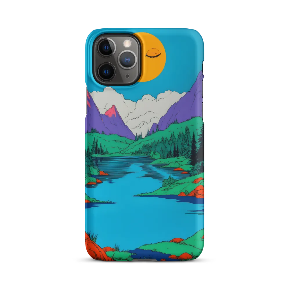 Whimsical Serenity in Vibrant Colors