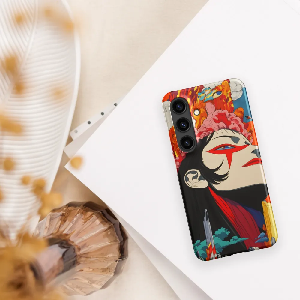 Eruption of Power | Phone Case |  S24 | Snap Case | Matte