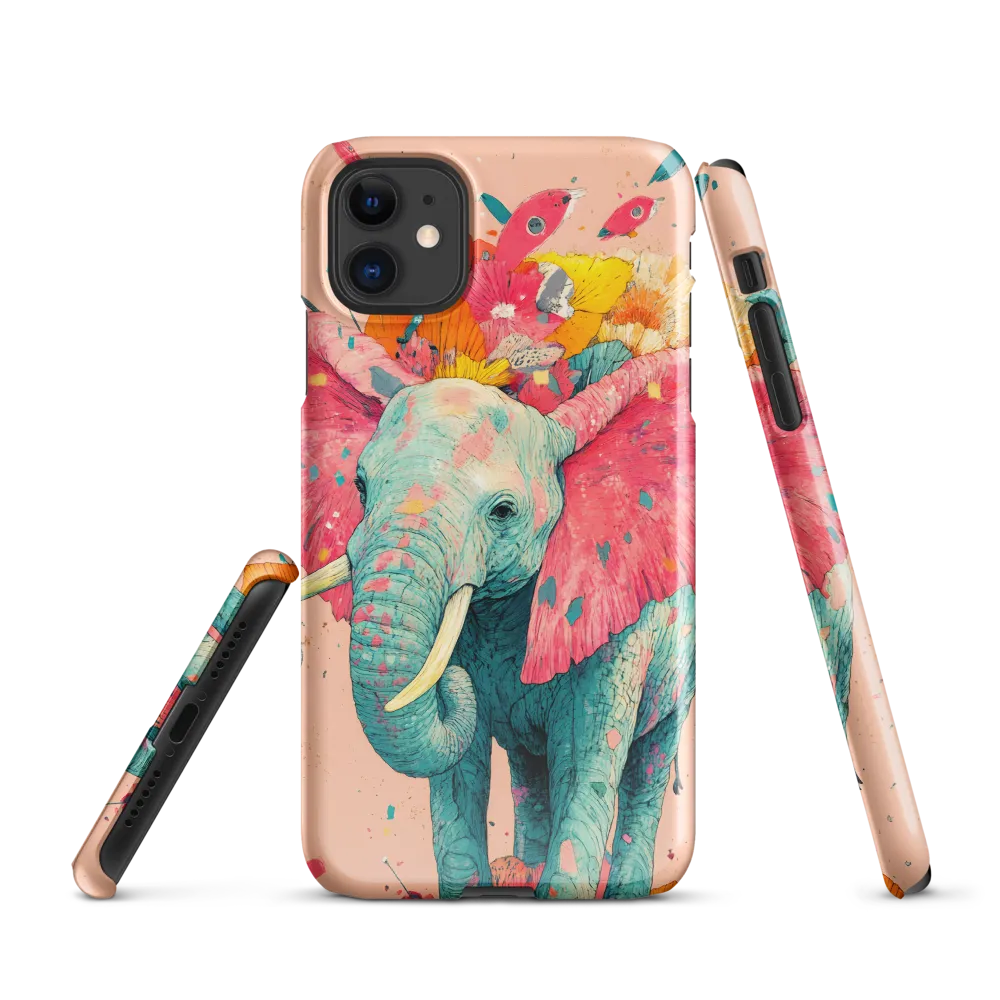 Whimsical Elegance: The Floral Elephant