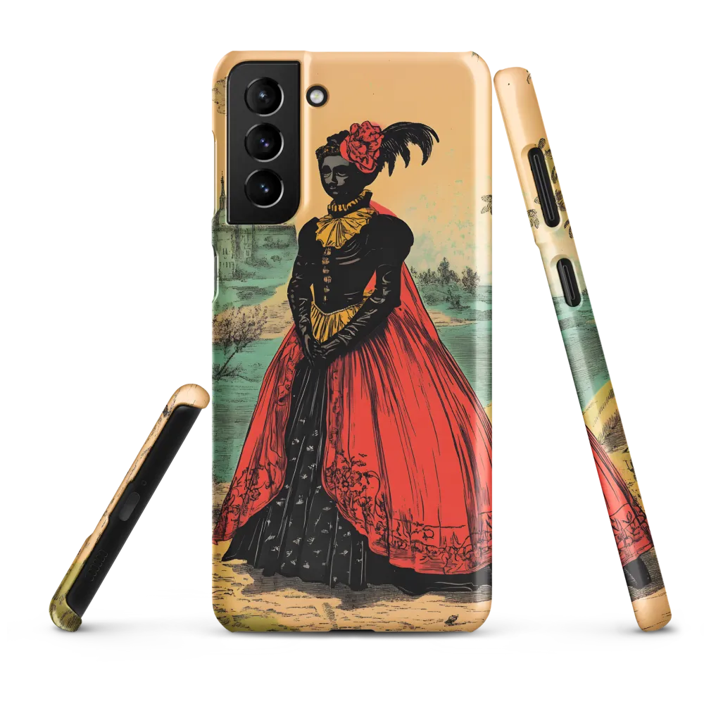 Elegance in Red and Gold