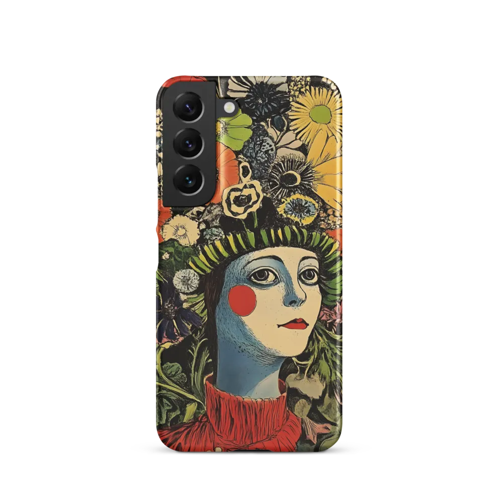 Floral Whimsy: A Portrait of Nature's Embrace