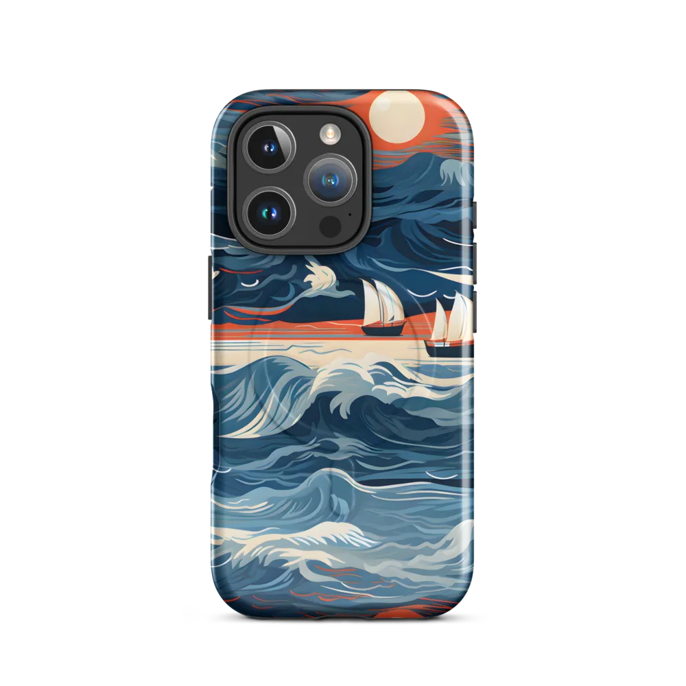 Ocean Whispers: A Voyage at Dusk
