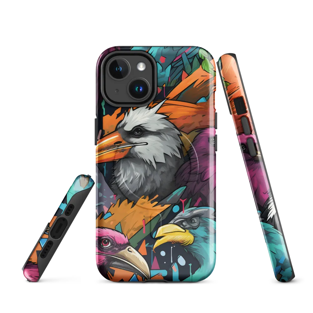 Avian Vortex: A Celebration of Color and Form