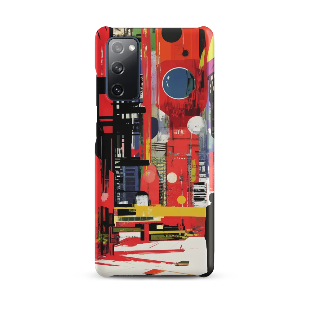 Urban Echoes: A Futuristic Reverie | Phone Case |  S20 FE | Snap Case | Matte
