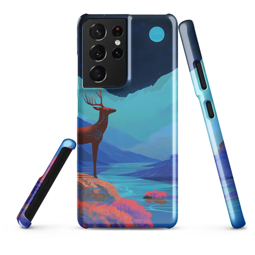 Cosmic Serenity: The Starlit Stag