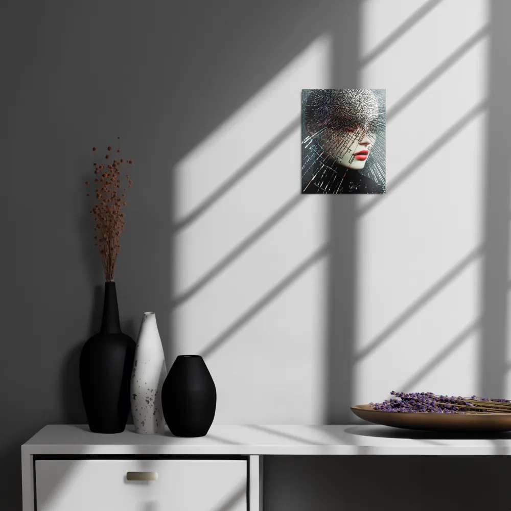 Fractured Identity | Metal Print | 8″×10″