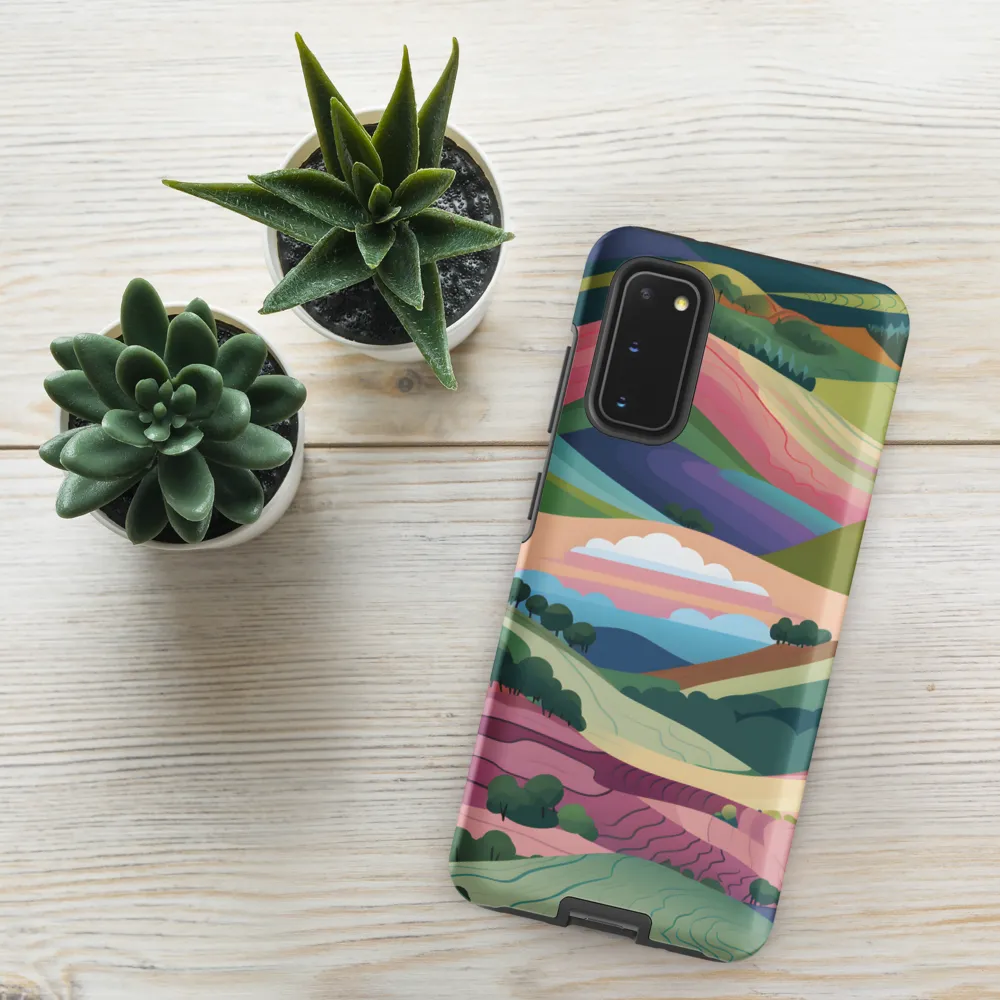 Harmonious Hills | Phone Case |  S20 | Tough Case | Matte