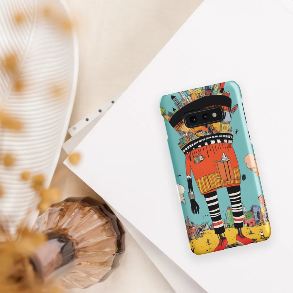 Urban Fantasia: A Whimsical Encounter | Phone Case |  S10e | Snap Case | Matte