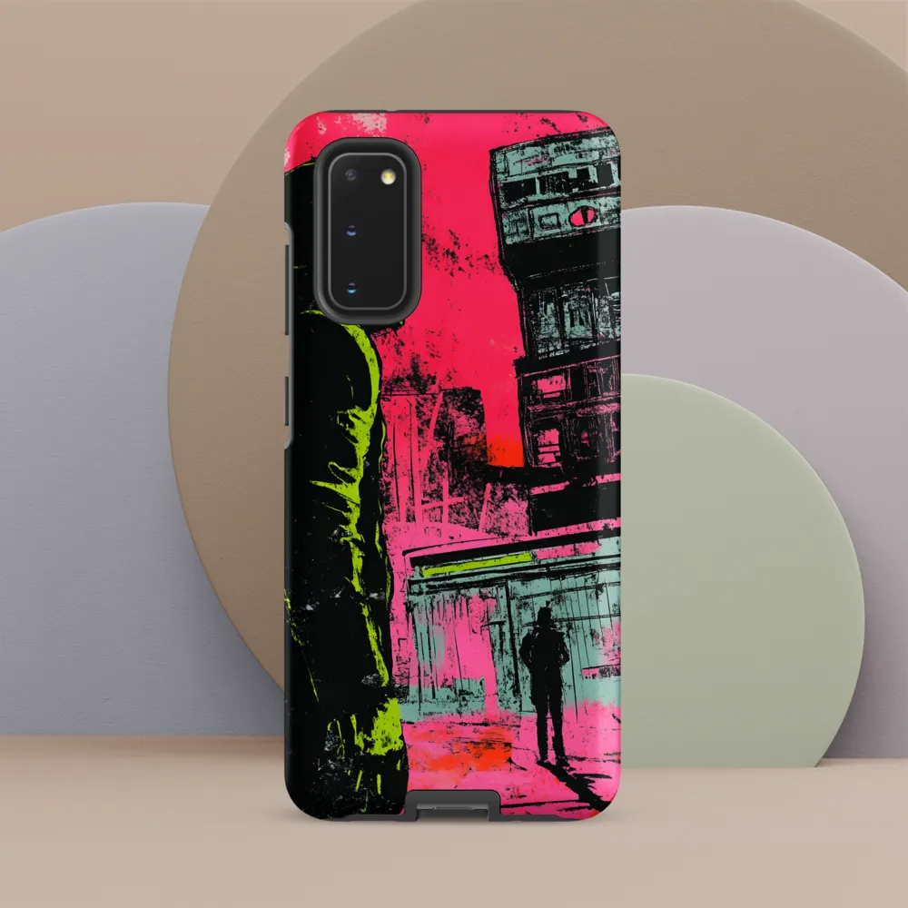 Urban Echoes of Mystery | Phone Case |  S20 | Tough Case | Matte