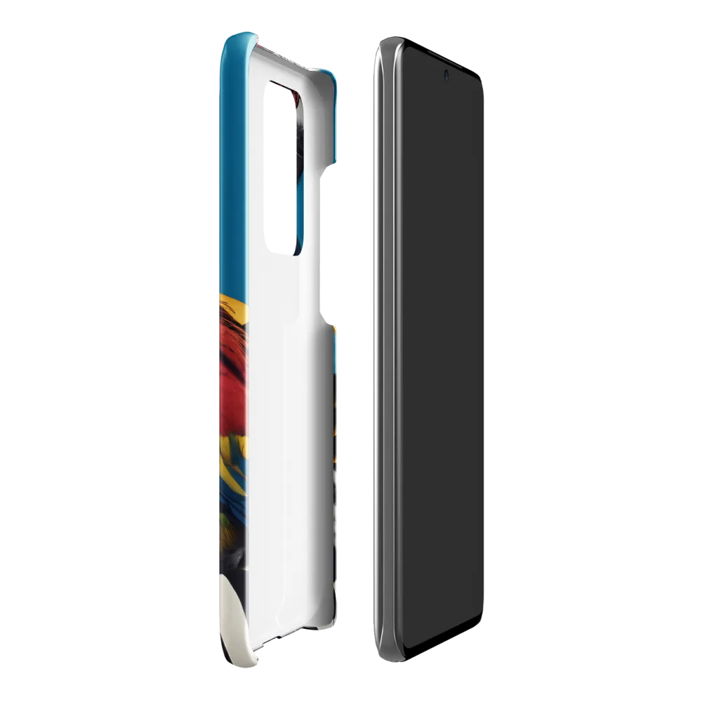 Vibrant Fusion of Flora and Fauna | Phone Case |  S20 Ultra | Snap Case | Glossy