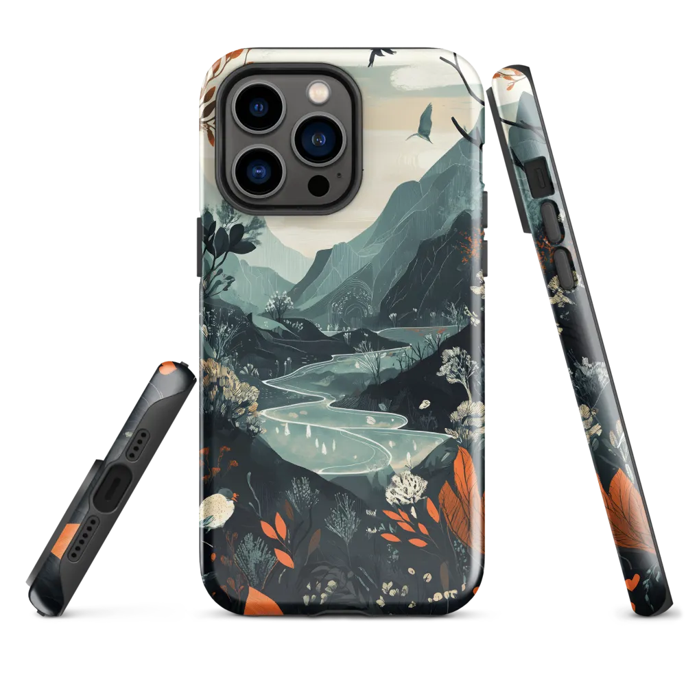 Tranquil Wilderness | Phone Case |  14 Pro Max | Tough Case | Glossy