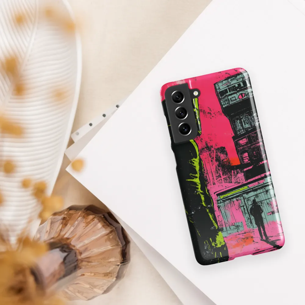Urban Echoes of Mystery | Phone Case |  S21 FE | Snap Case | Glossy