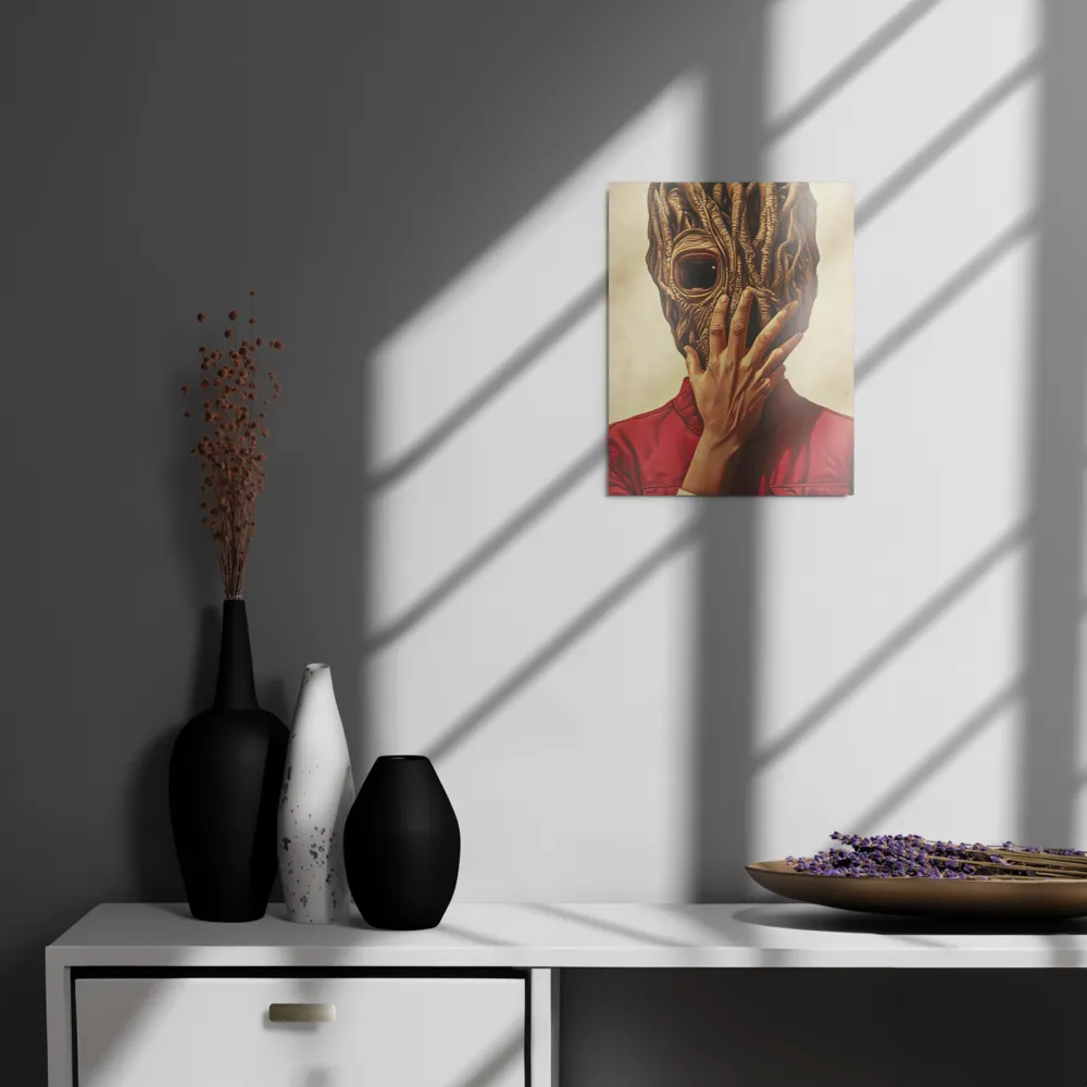 The Mask of Roots | Metal Print | 11″×14″