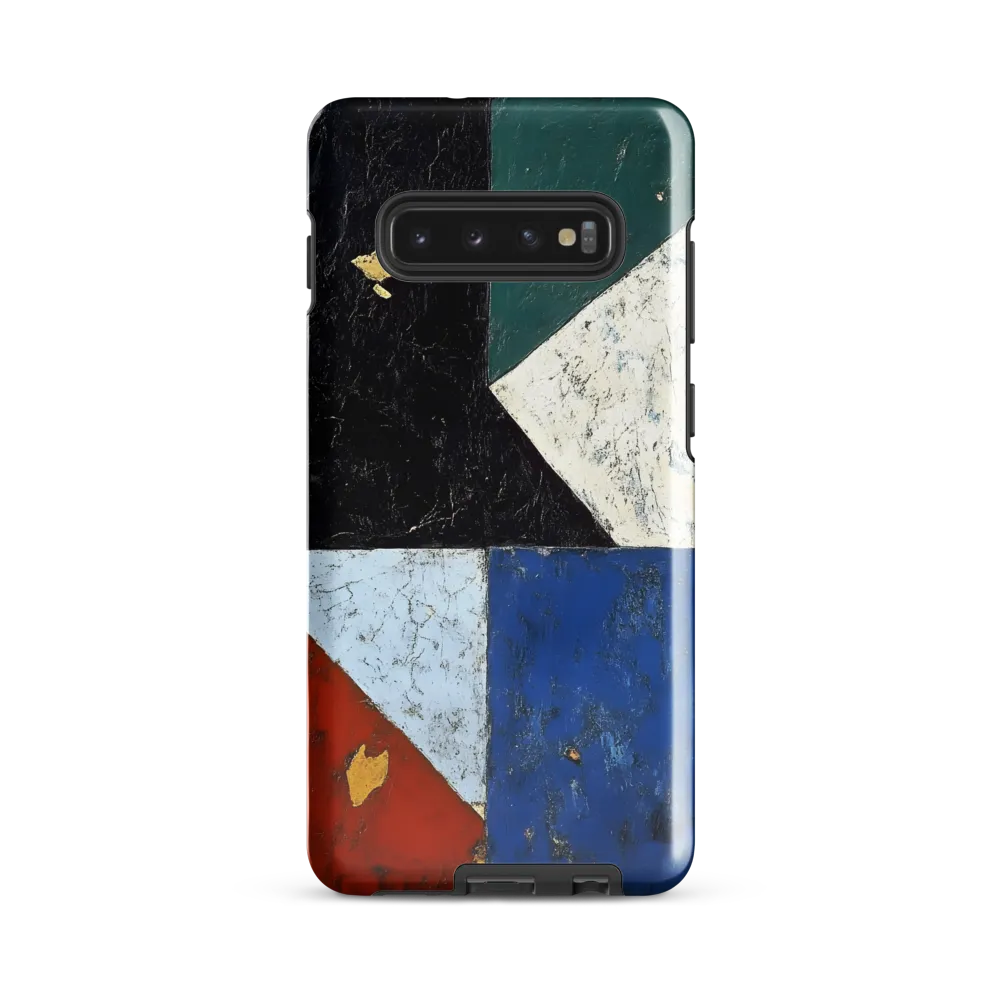 Geometric Tension: An Abstract Exploration | Phone Case |  S10 Plus | Tough Case | Glossy