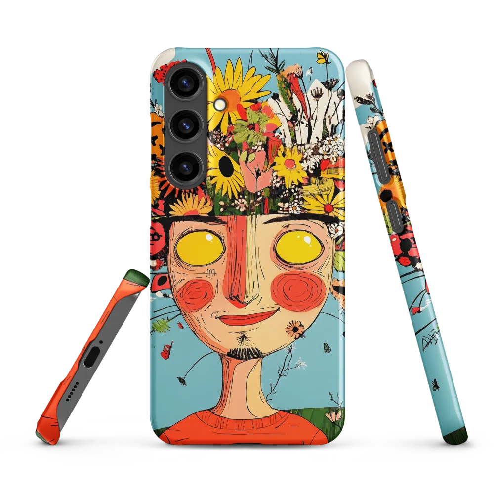 Whimsical Bloom | Phone Case |  S24 Plus | Snap Case | Matte