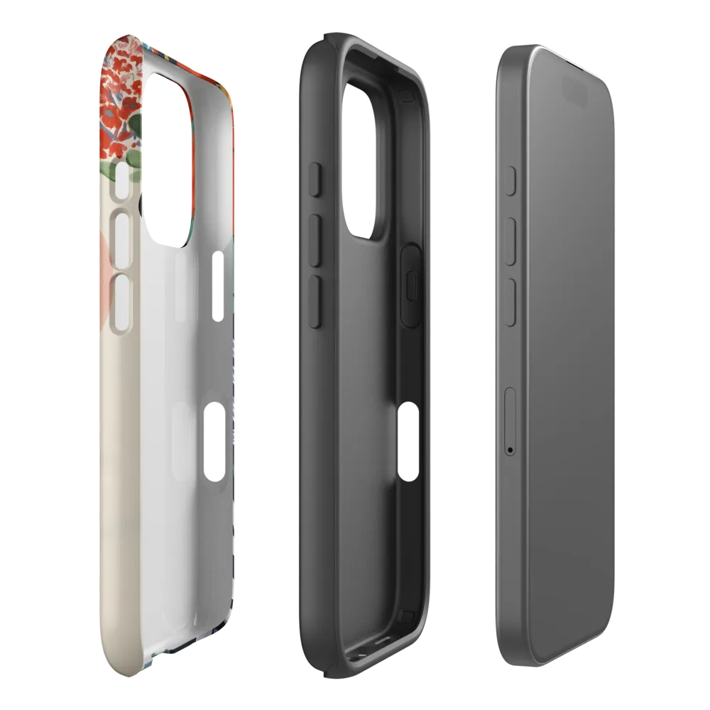 Floral Serenade: A Modern Portrait