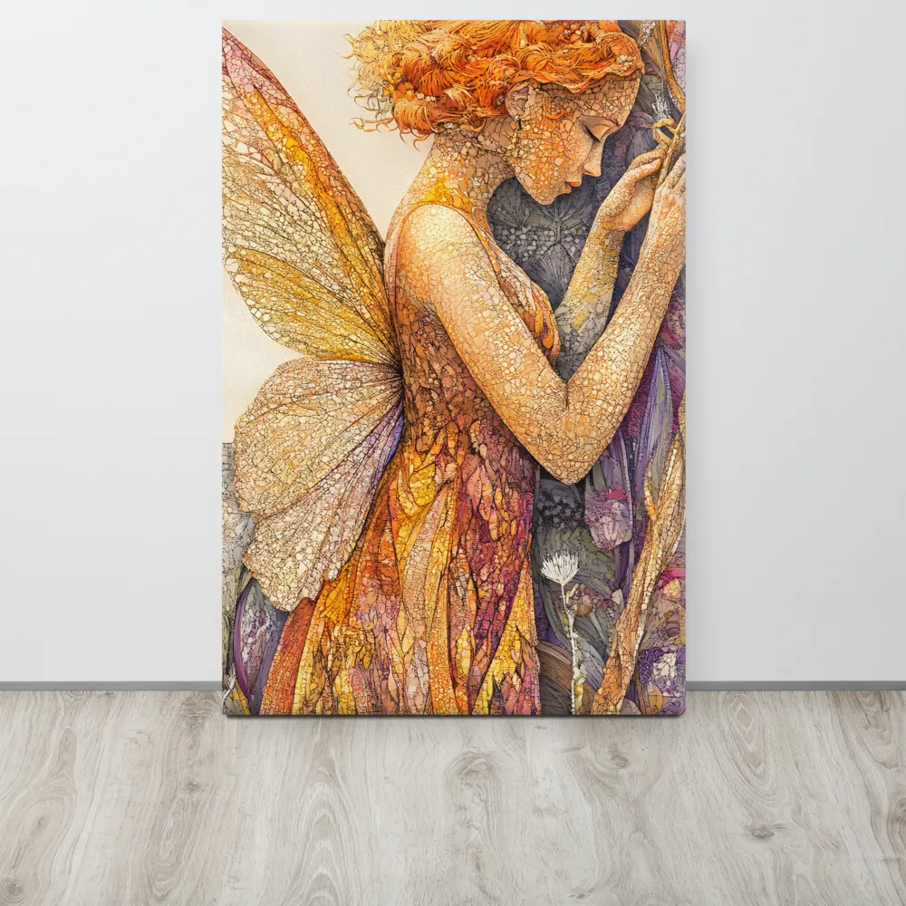 Whispers of the Frosted Meadow | Canvas | 24″×36″