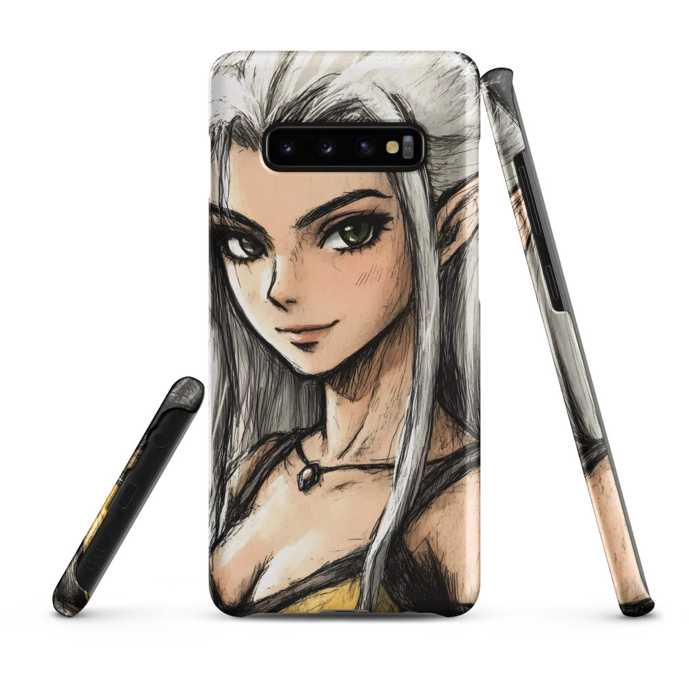 Ethereal Elegance: The Elf's Portrait