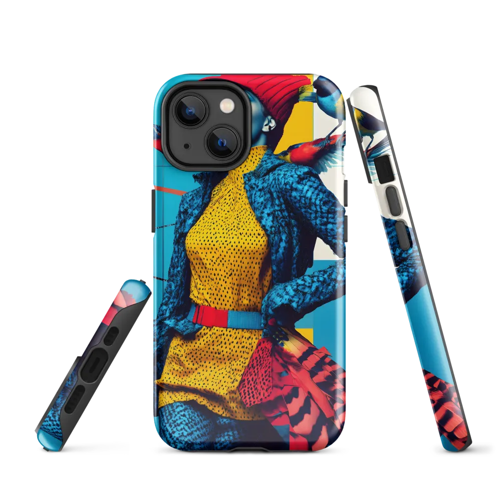 Vibrant Fusion of Nature and Fashion