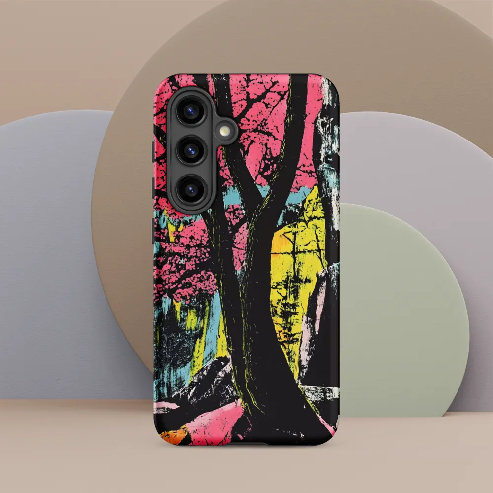 Vibrant Reflections of Nature | Phone Case |  S24 | Tough Case | Matte