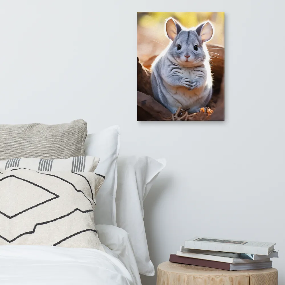 Gentle Whispers of Nature: The Chinchilla