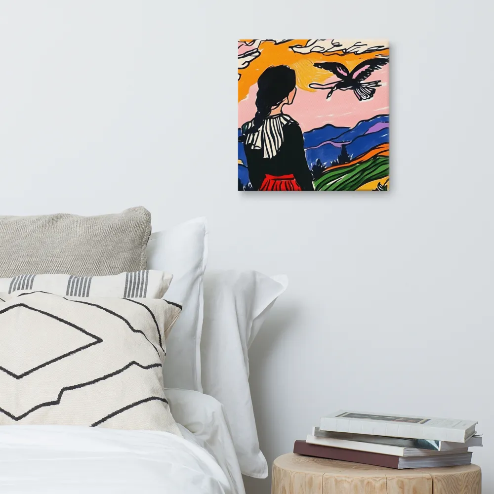 A Journey into Freedom | Canvas | 16″×16″