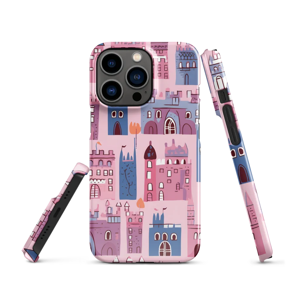 Whimsical Castles: A Playful Tapestry | Phone Case |  13 Pro | Snap Case | Glossy