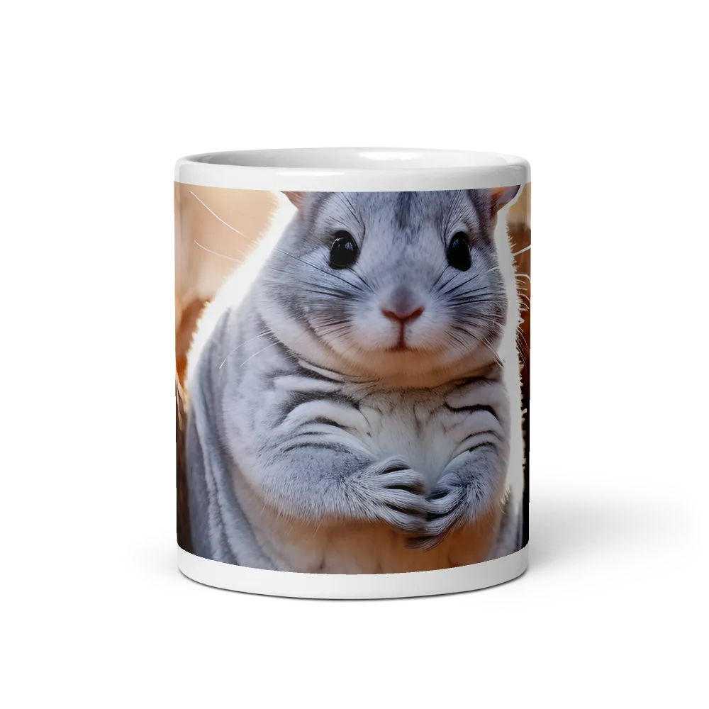 Gentle Whispers of Nature: The Chinchilla | Mugs | Multiple Sizes & Colors