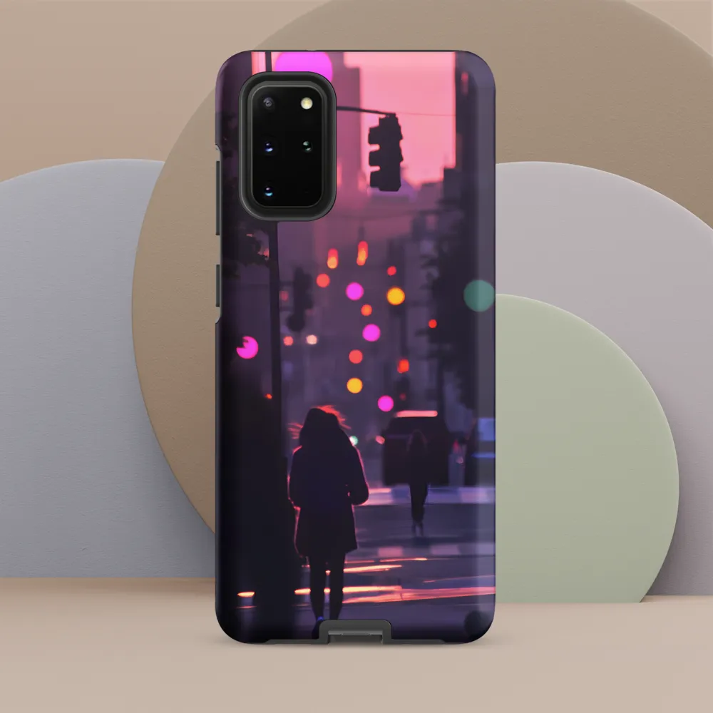 City Silhouettes at Dusk | Phone Case |  S20 Plus | Tough Case | Matte