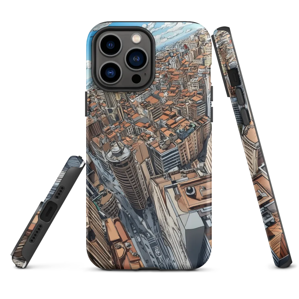 Aerial Symphony of Urban Life
