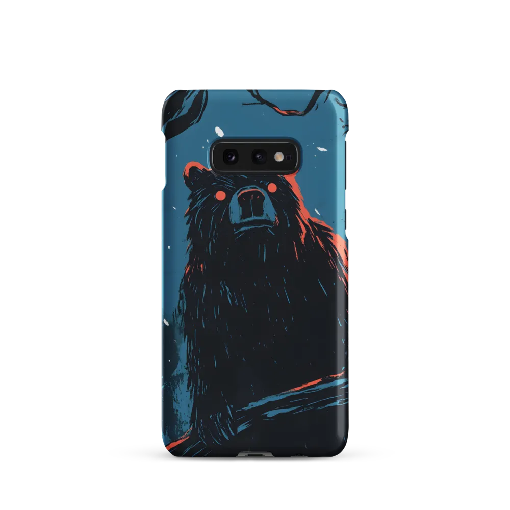 Eerie Majesty: A Bear in the Night