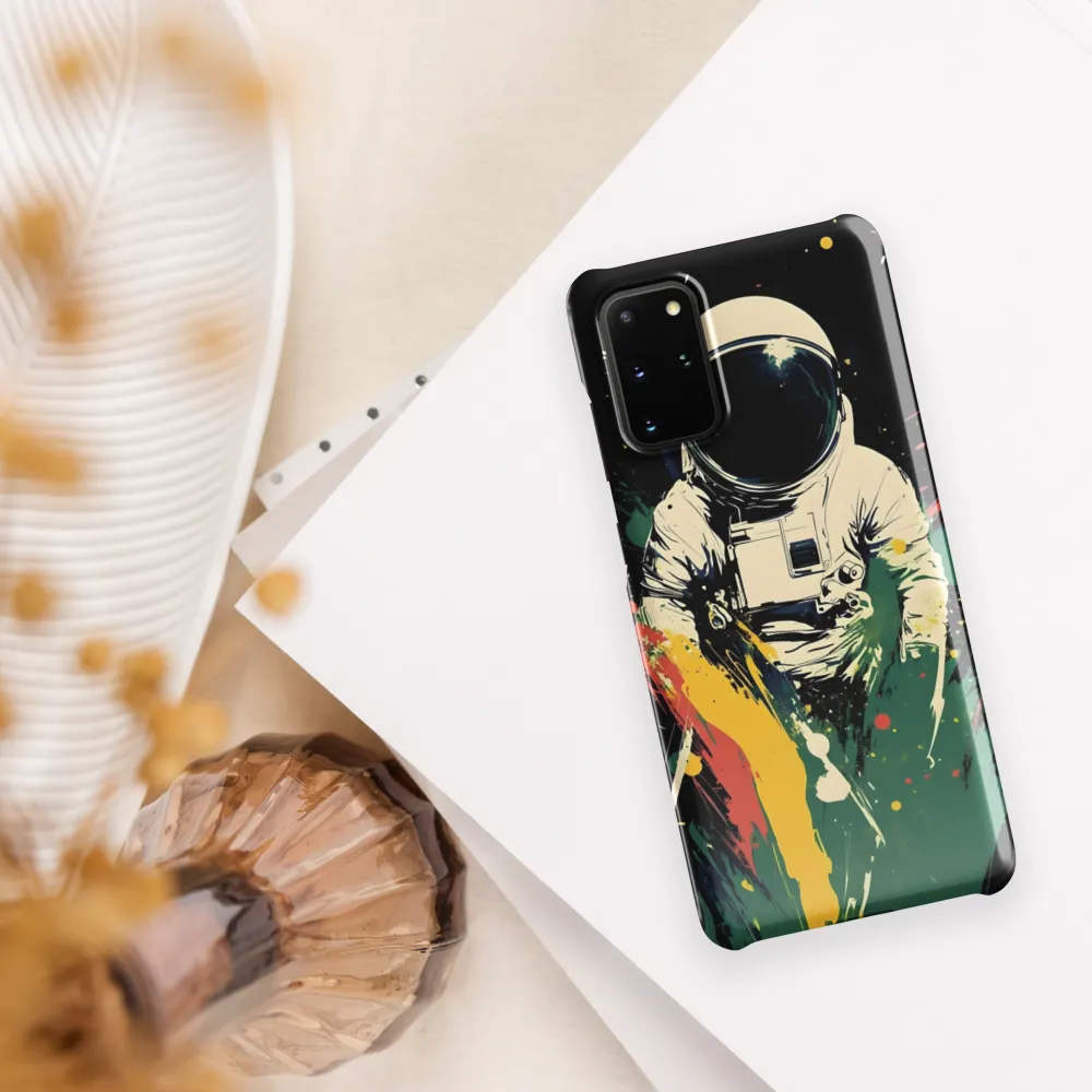 Cosmic Splash: The Astronaut's Journey