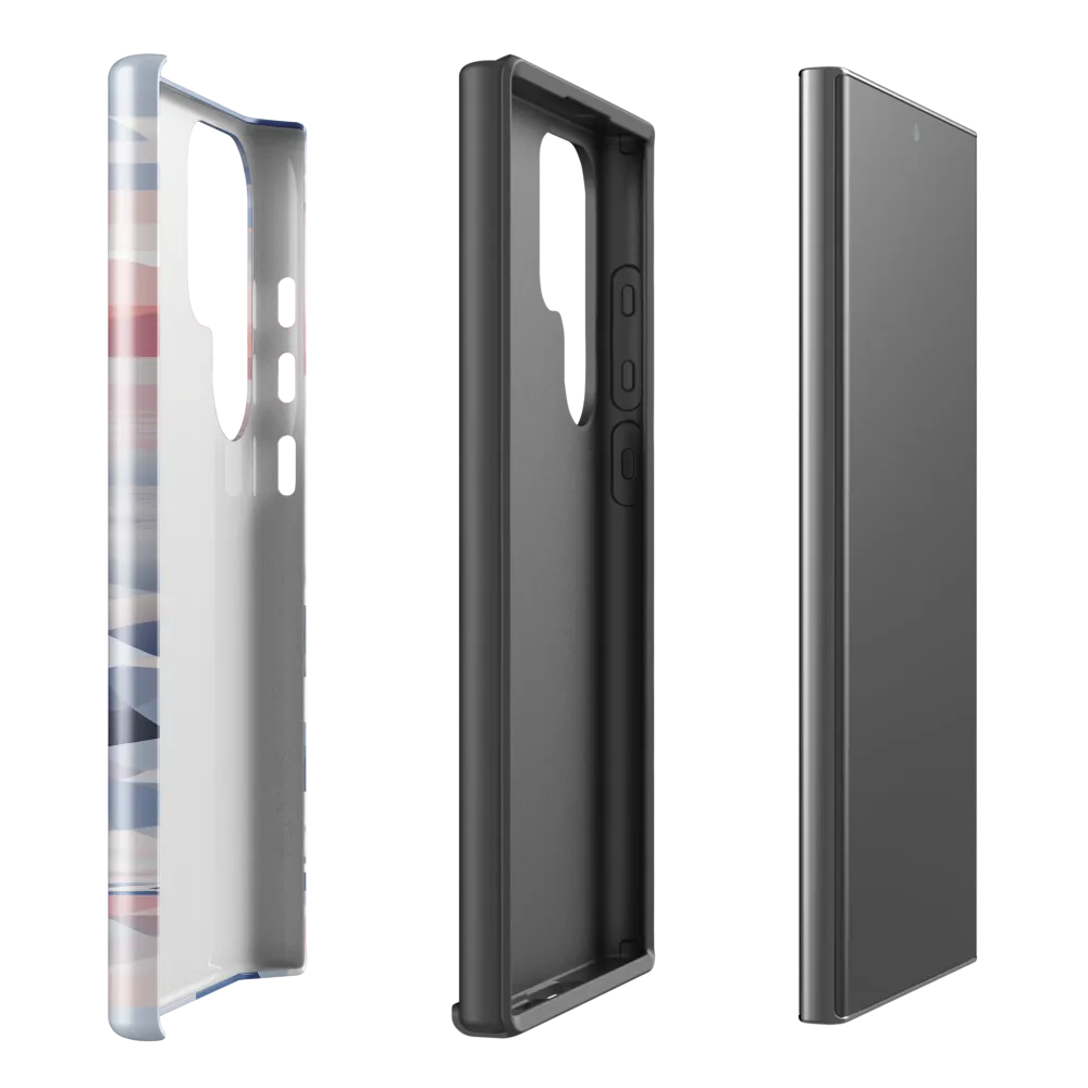 Serenity in Abstraction | Phone Case |  S23 Ultra | Tough Case | Glossy