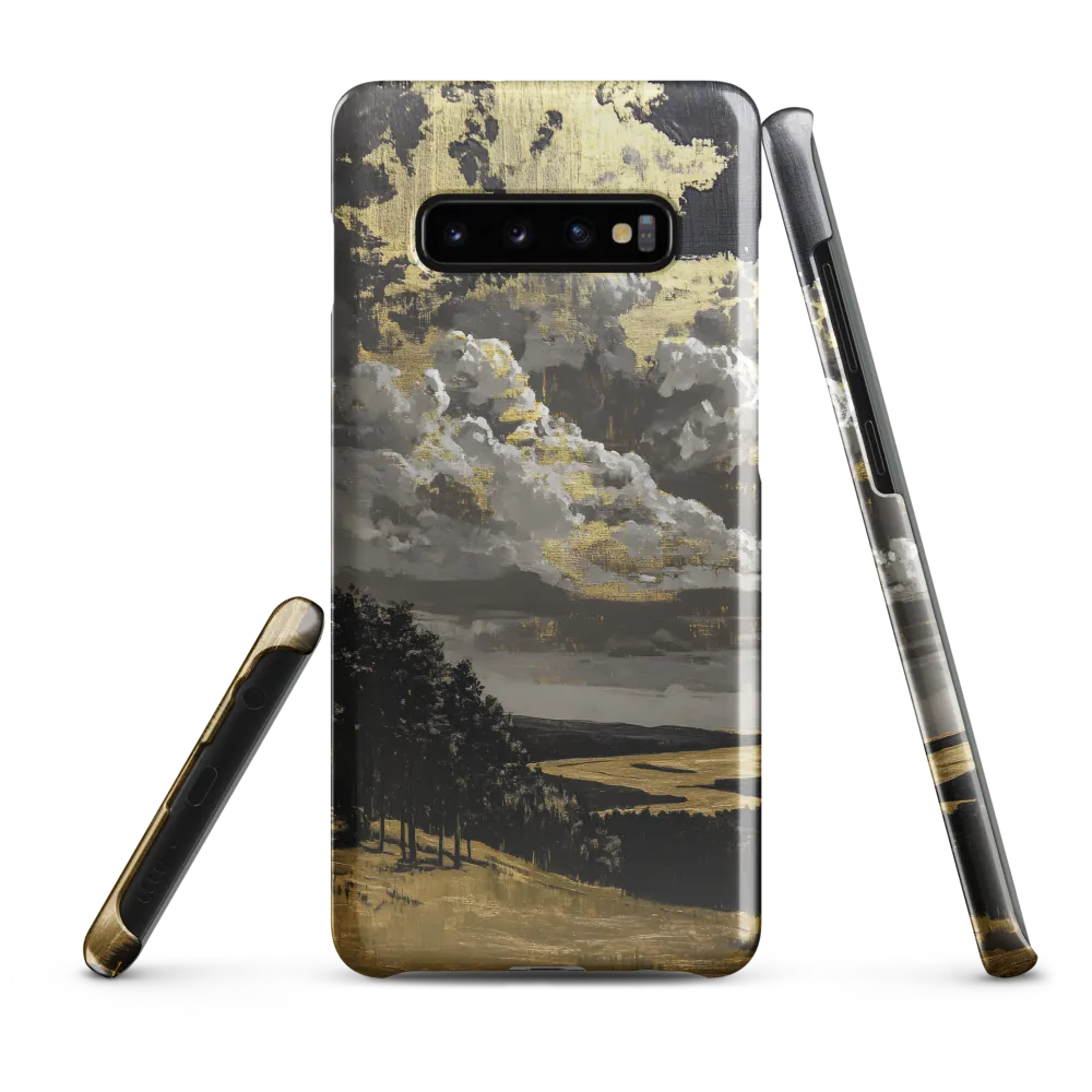 Golden Serenity in a Dramatic Sky | Phone Case |  S10 Plus | Snap Case | Glossy