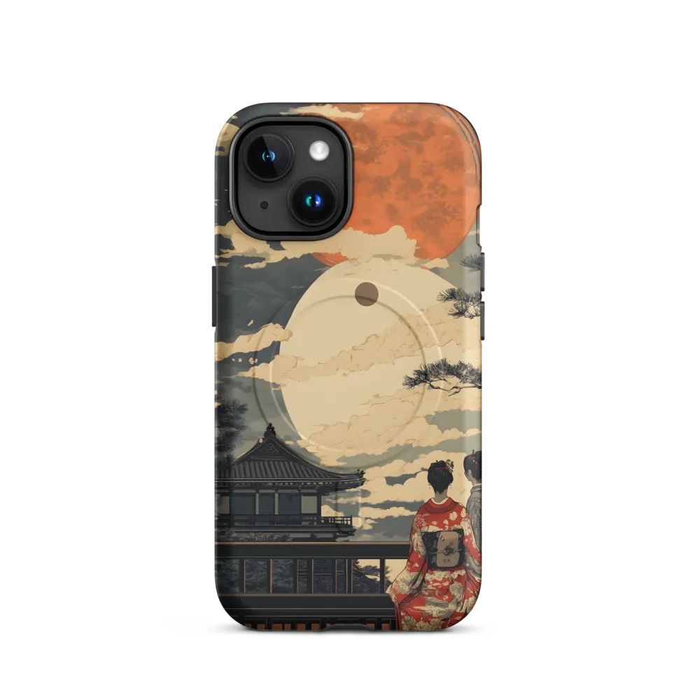 Under the Embrace of the Moon | Phone Case |  15 | MagSafe® Tough Case | Matte