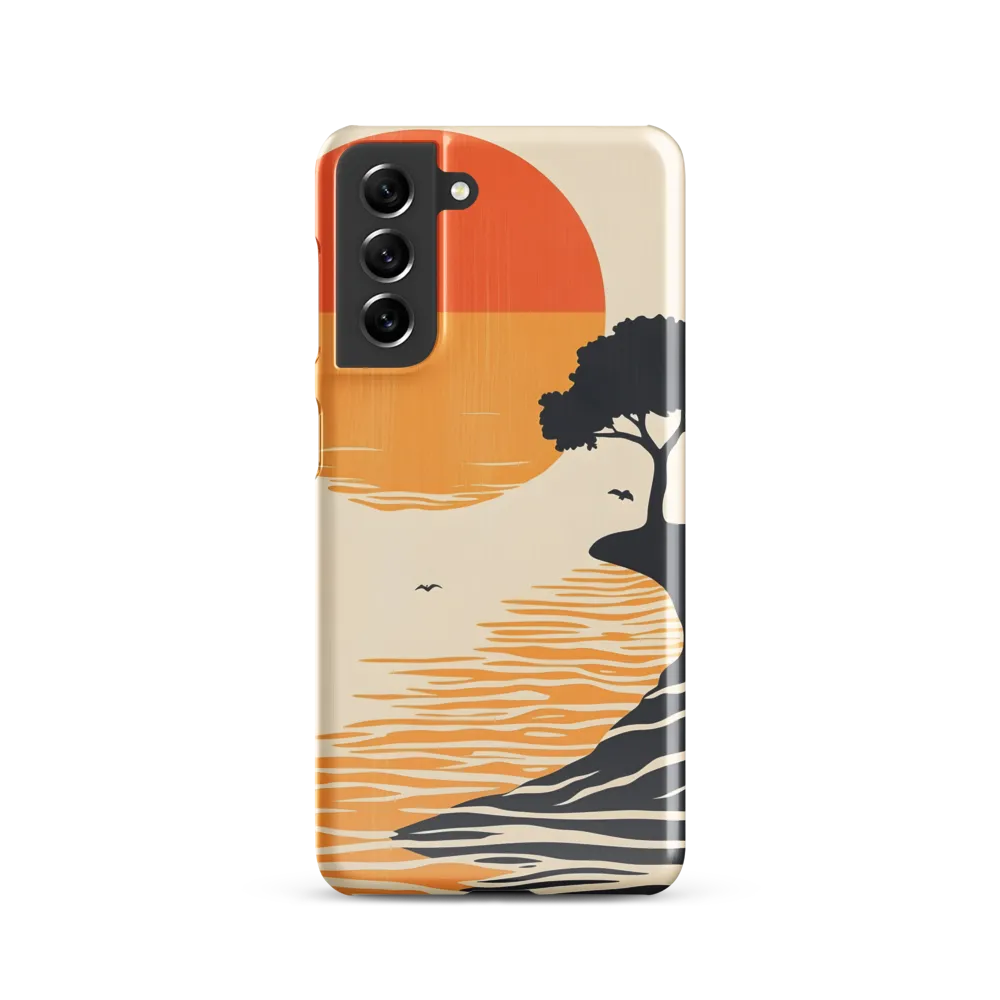 Serene Sunset | Phone Case |  S21 | Snap Case | Glossy