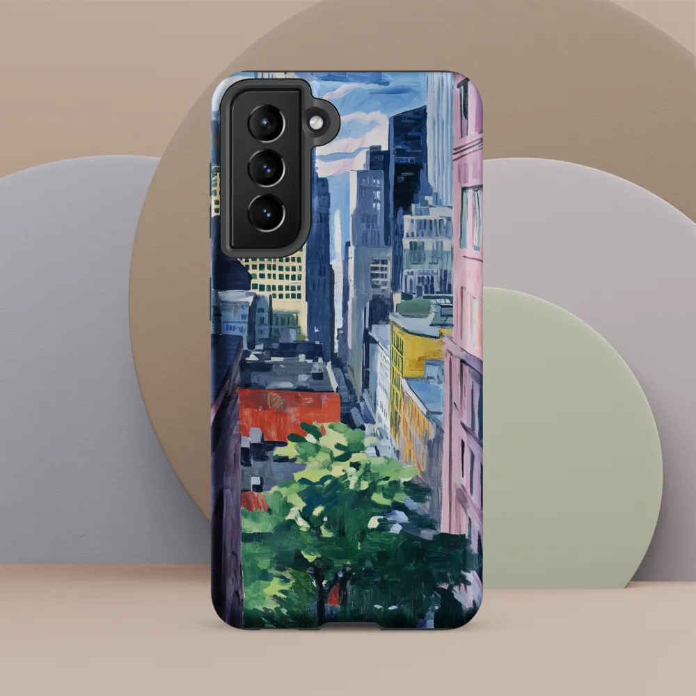 Urban Symphony: A Cityscape in Color