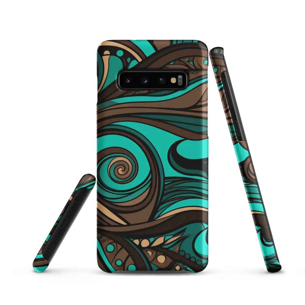 Fluctuating Currents | Phone Case |  S10 | Snap Case | Matte