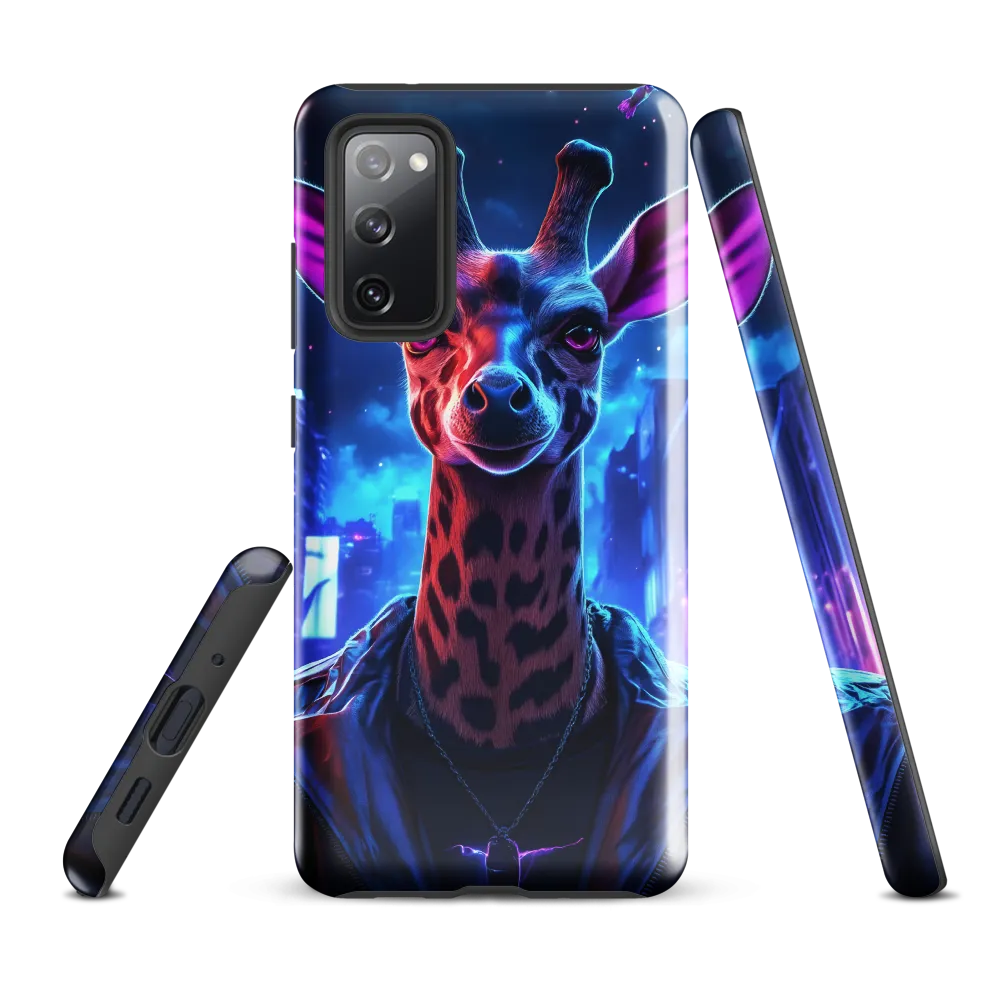 Urban Giraffe: A Neon Fantasy