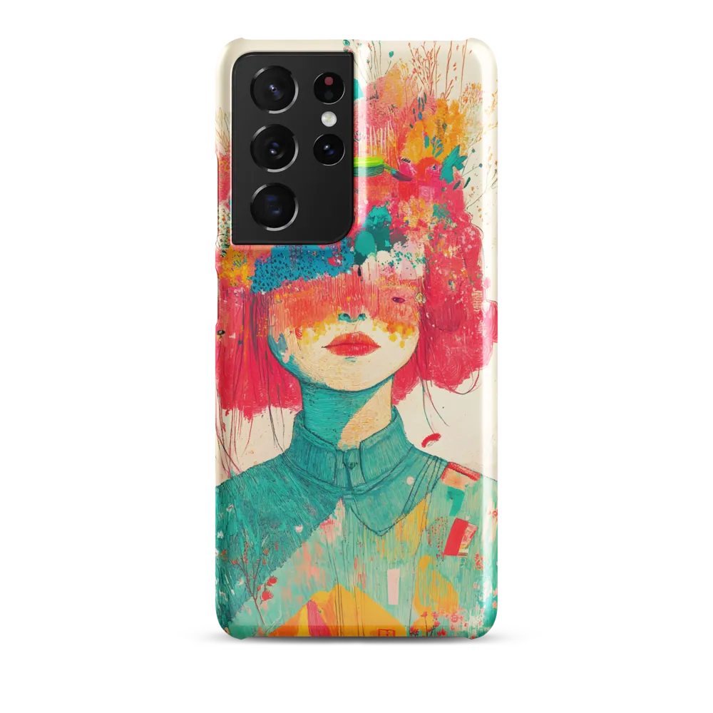Whimsical Floral Portrait