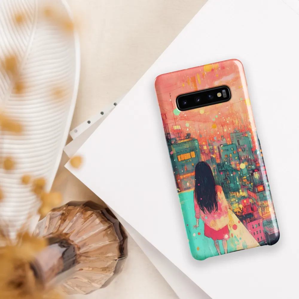 Serenity Above the City | Phone Case |  S10 Plus | Snap Case | Glossy