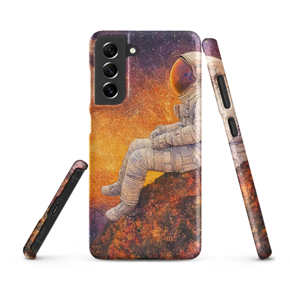 Cosmic Contemplation | Phone Case |  S21 FE | Snap Case | Matte